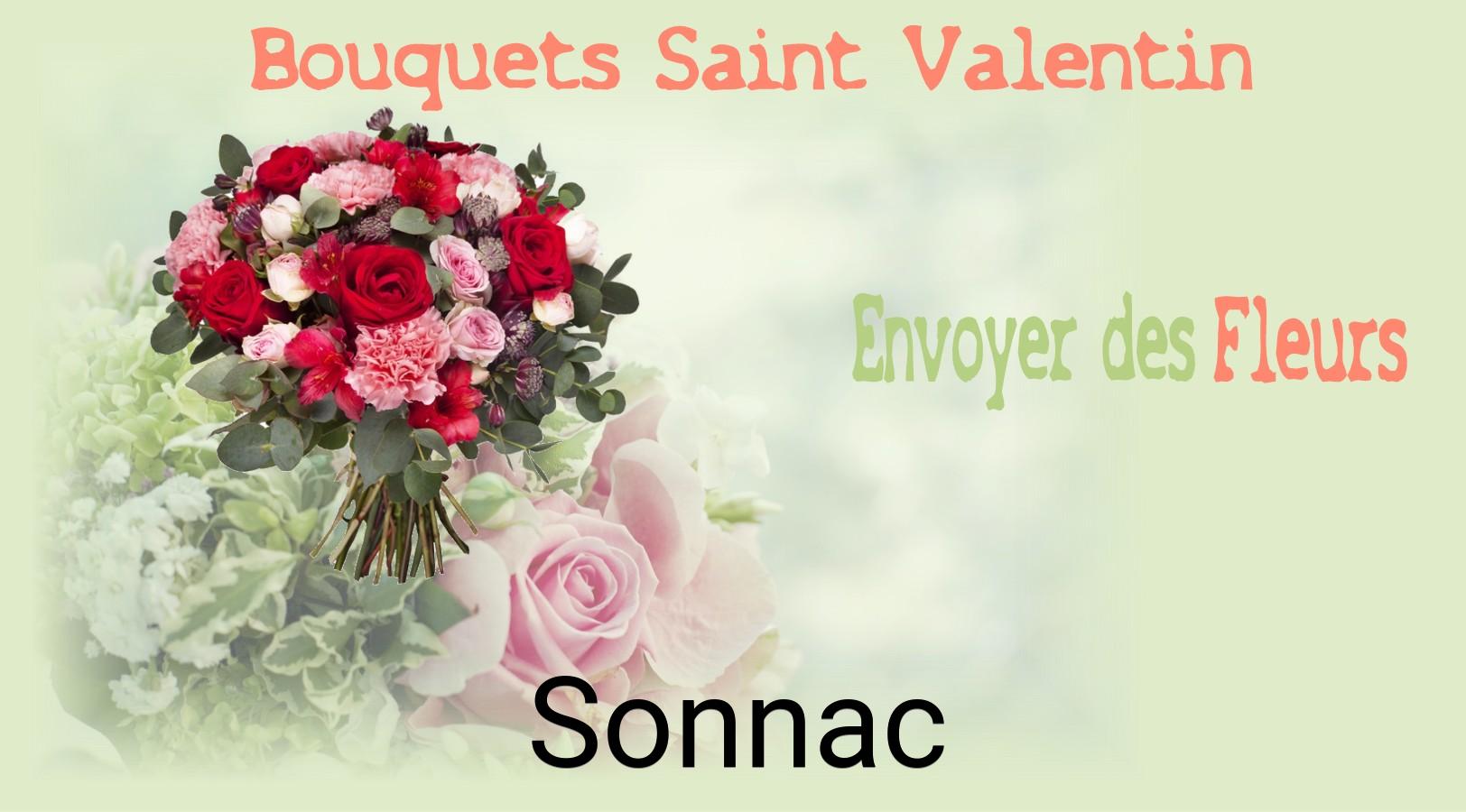 Roses de Saint-Valentin livrées à Sonnac